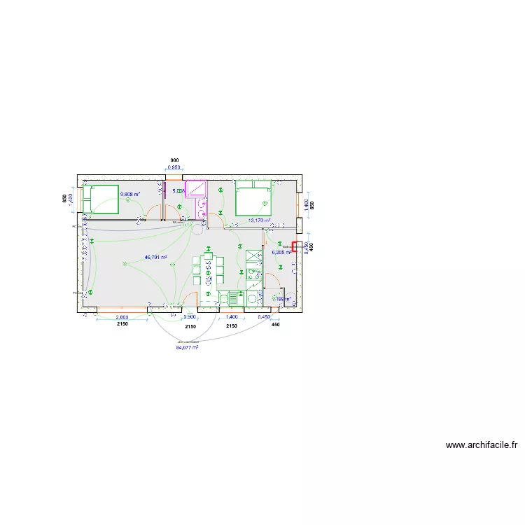 FRAYSSINET. Plan de 