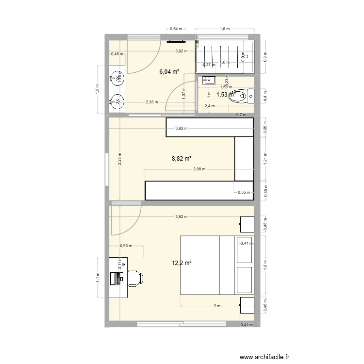 LESUEUR. Plan de 0 pièce et 0 m2