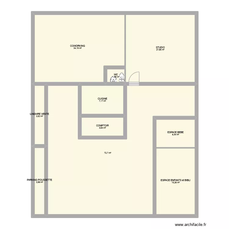 Essai 2sg. Plan de 10  et 177 m²