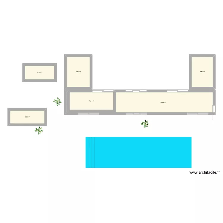 CASA 1. Plan de 