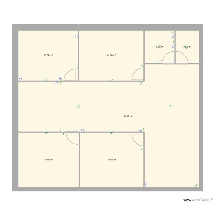 étage. Plan de 0 pièce et 0 m2 étage. Plan de 0 pièce et 0 m2