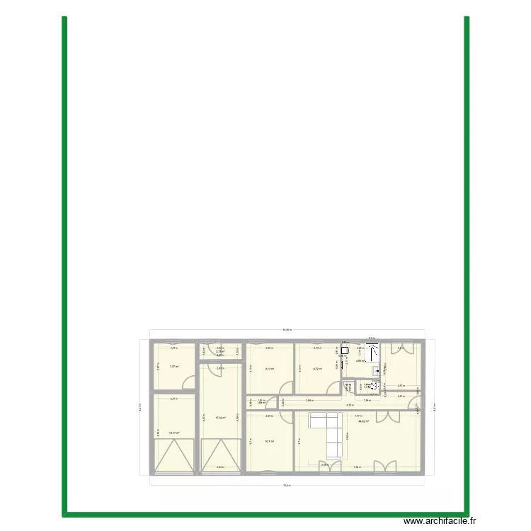 bois. Plan de 11 et 121 m² bois. Plan de 11 et 121 m²