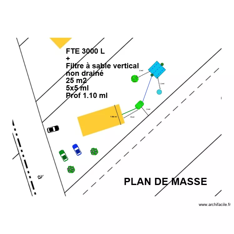 Raffy Zanette filtre à sable. Plan de Raffy Zanette filtre à sable. Plan de
