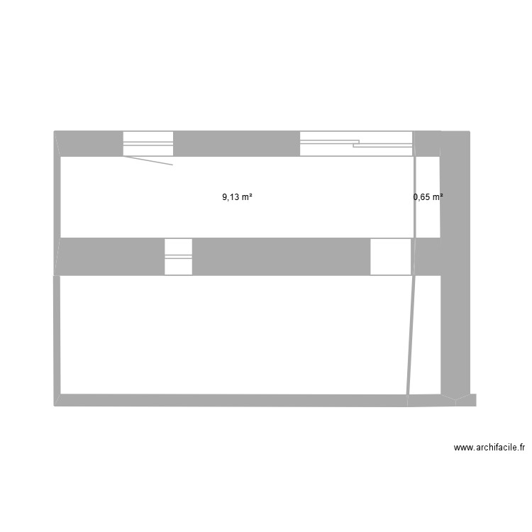 buanderie projet decembre 2025 2. Plan de 2 pièces et 10 m2