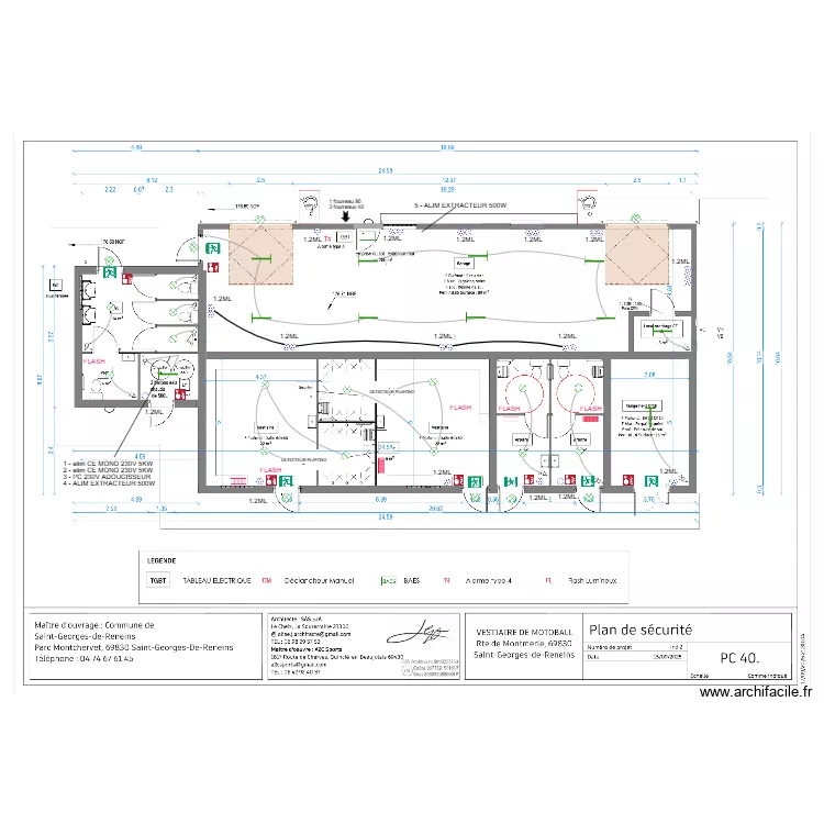 MOTOBALL - plan elec. Plan de 