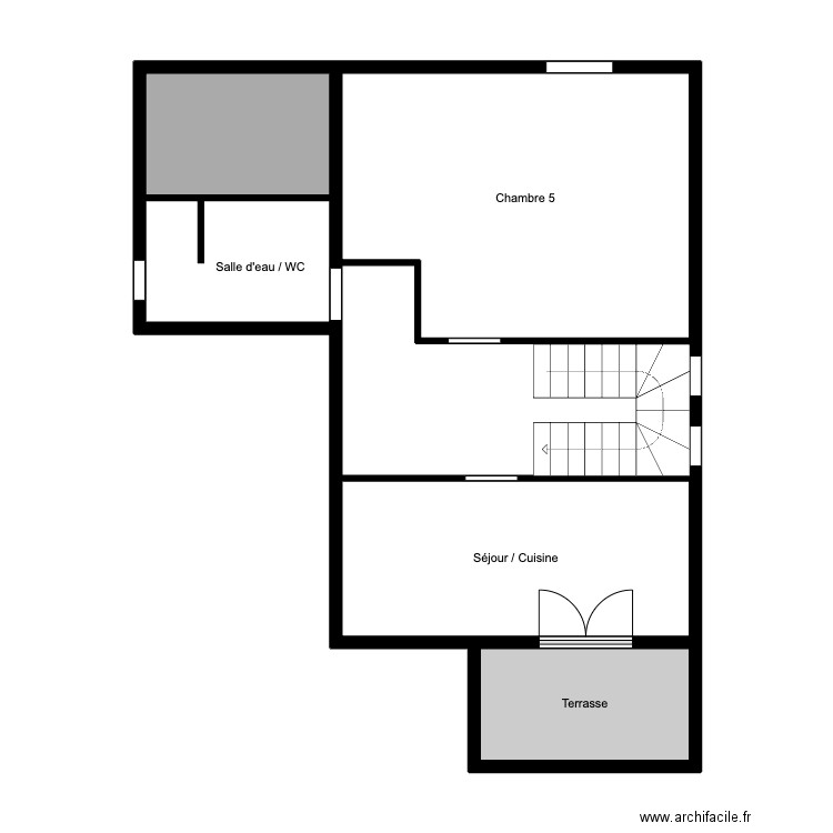 AGOSTINI - 1er. Plan de 6 pièces et 59 m2