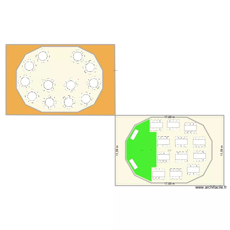 Astié. Plan de 4 et 682 m² Astié. Plan de 4 et 682 m²