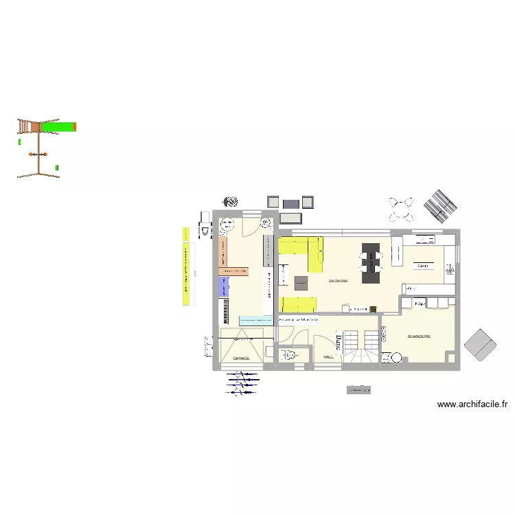 Rez Naxhelet. Plan de 