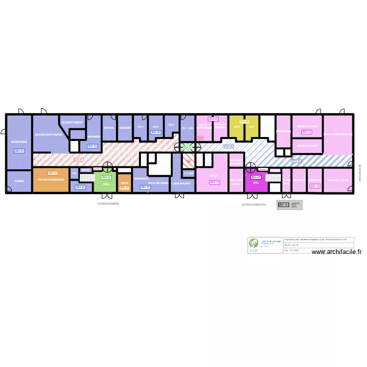 ROSIERS / ELSA RDC DERNIERE VERSION. Plan de 