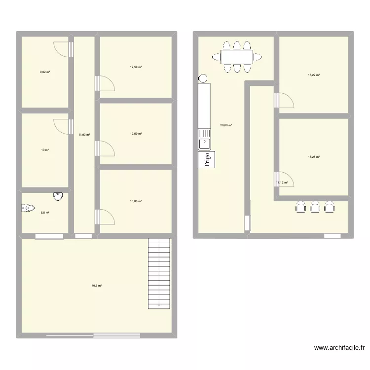 Oceanic KINE RDC. Plan de 0 pièce et 0 m2