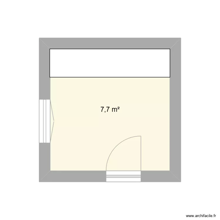 COCINA. Plan de 1 Pièce et 8 m² COCINA. Plan de 1 Pièce et 8 m²