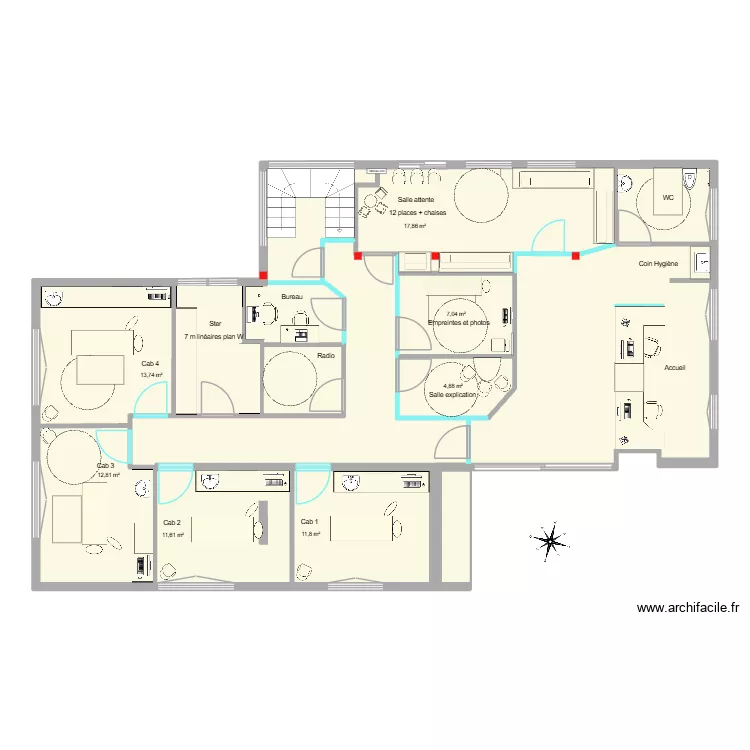 Leroux Barth version 6 final. Plan de 11 et 163 m² Leroux Barth version 6 final. Plan de 11 et 163 m²