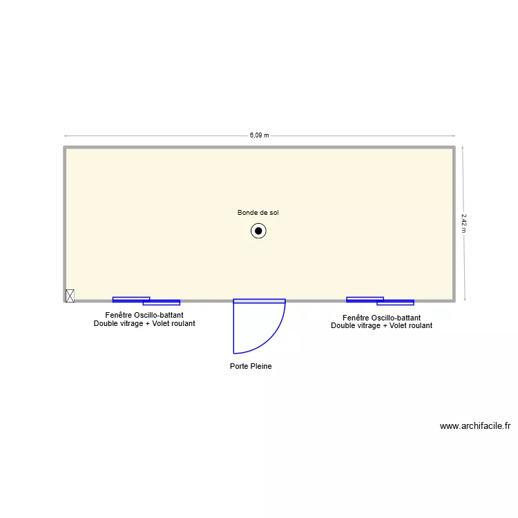 Projet Sove. Plan de 