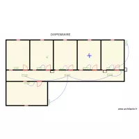 circuit lumiere du DISPENSAIRE Manoukpon