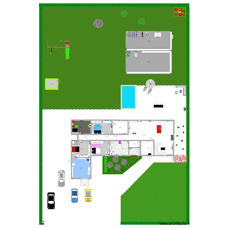 edenn verhaeghe. Plan de 13 pièces et 504 m2