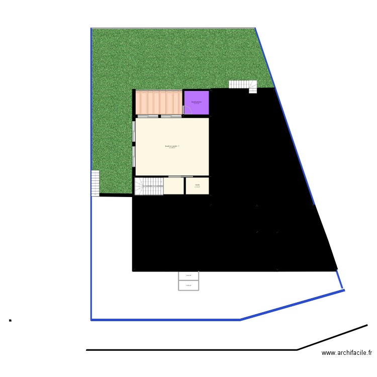 lot16. Plan de 33 pièces et 630 m2