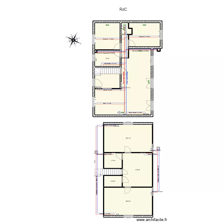 Plomberie_chauffage. Plan de 
