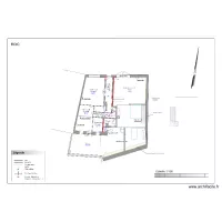plan chambre froide 2,5 m x 2 m  / escalier droit