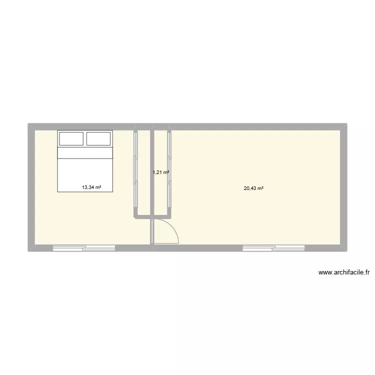 Extension. Plan de 3 et 35 m² Extension. Plan de 3 et 35 m²