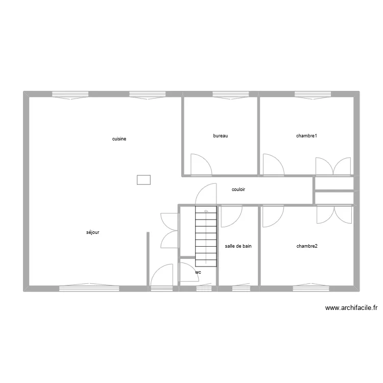 florian 1 Etage. Plan de 