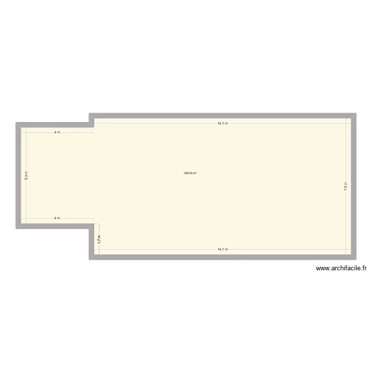 plan maison russaud. Plan de 