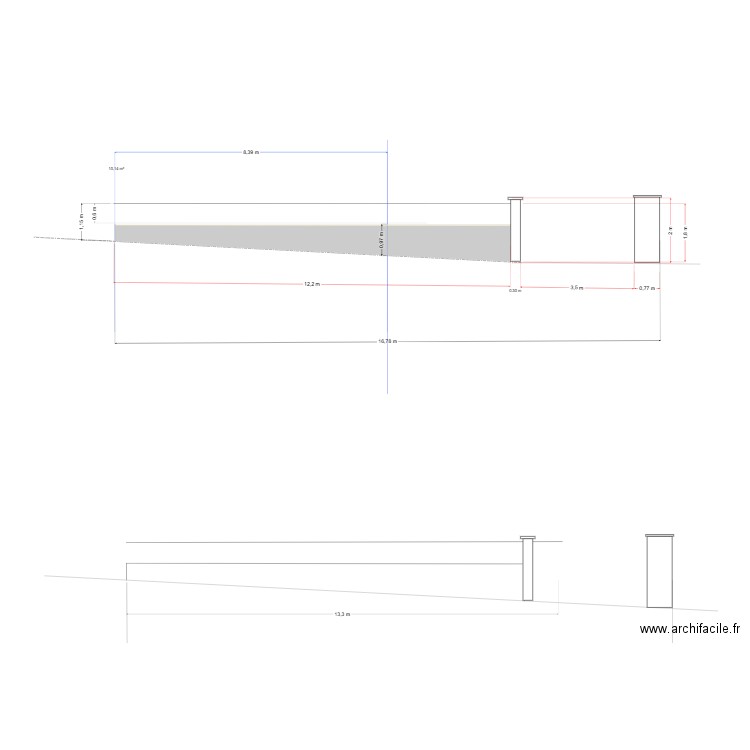 DEGROUARD - SAINT REMY LES CHEVREUSE. Plan de 0 pièce et 0 m2