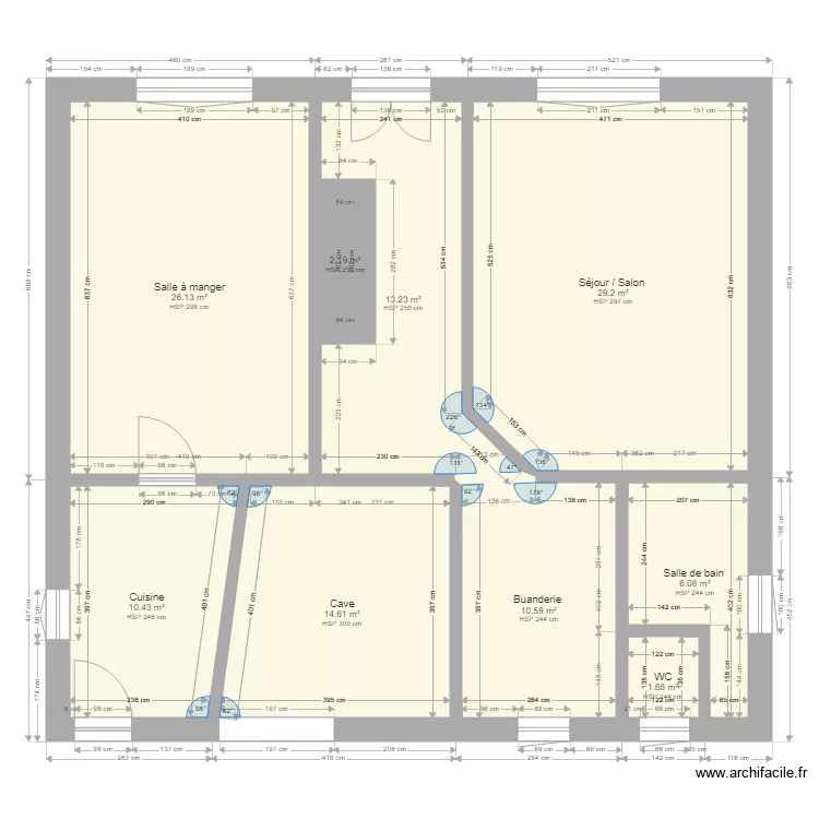 V2 CHLOE. Plan de 9 et 114 m² V2 CHLOE. Plan de 9 et 114 m²