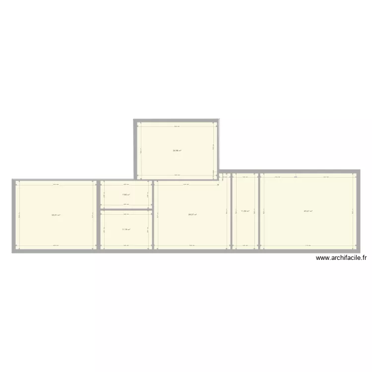 lehaie. Plan de 0 pièce et 0 m2