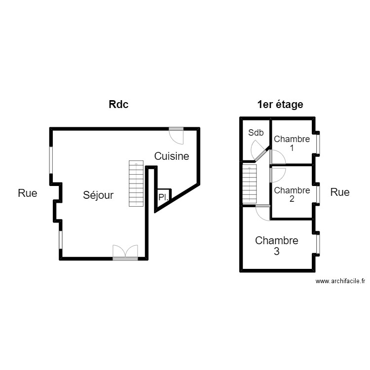 DAGORN moha. Plan de 0 pièce et 0 m2