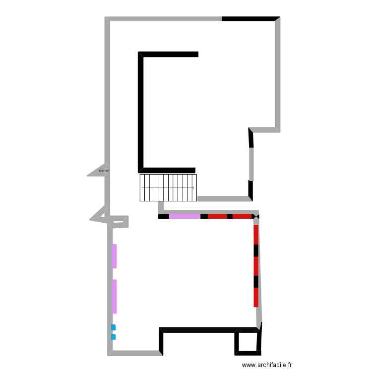 Galerie Montparnasse. Plan de 1 pièce et 0 m2