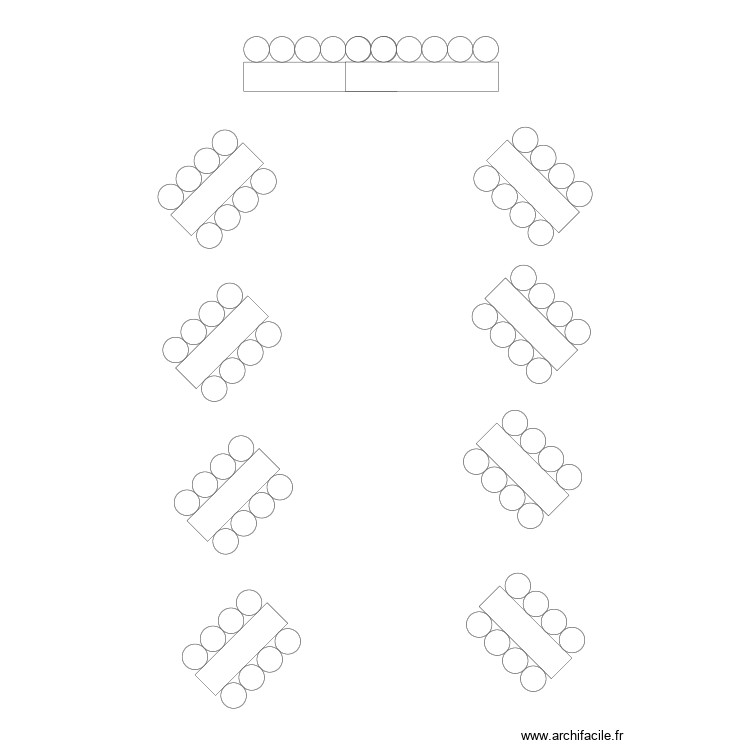 Plan de table Gwen Susu. Plan de 0 pièce et 0 m2