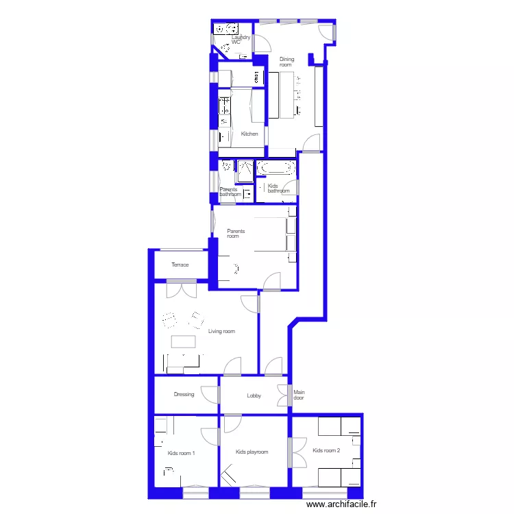 plan sao felix fin. Plan de 