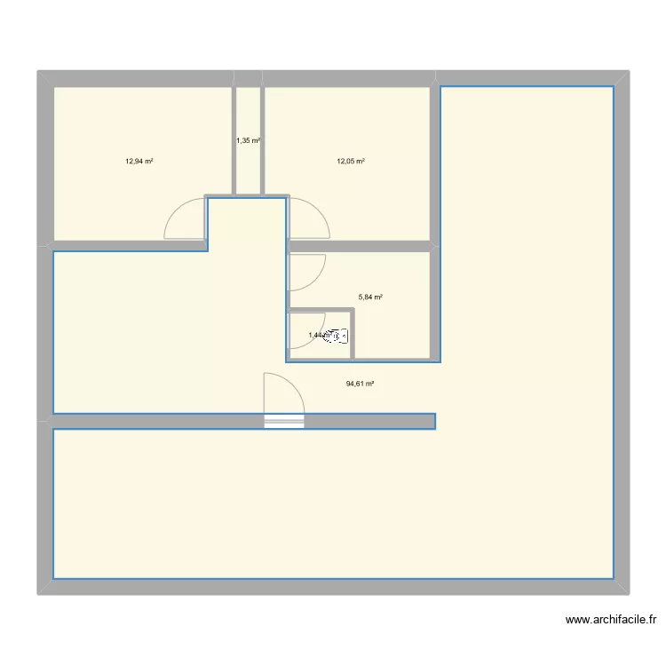 plan maison &eacute;tage. Plan de 