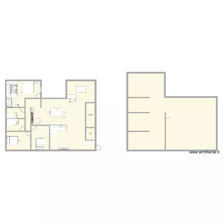 MAISON CONDAMINE. Plan de 9  et 298 m²