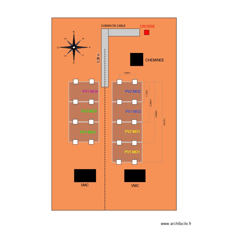 SOLAUX SOPRASOLAR principe. Plan de 0 pièce et 0 m2