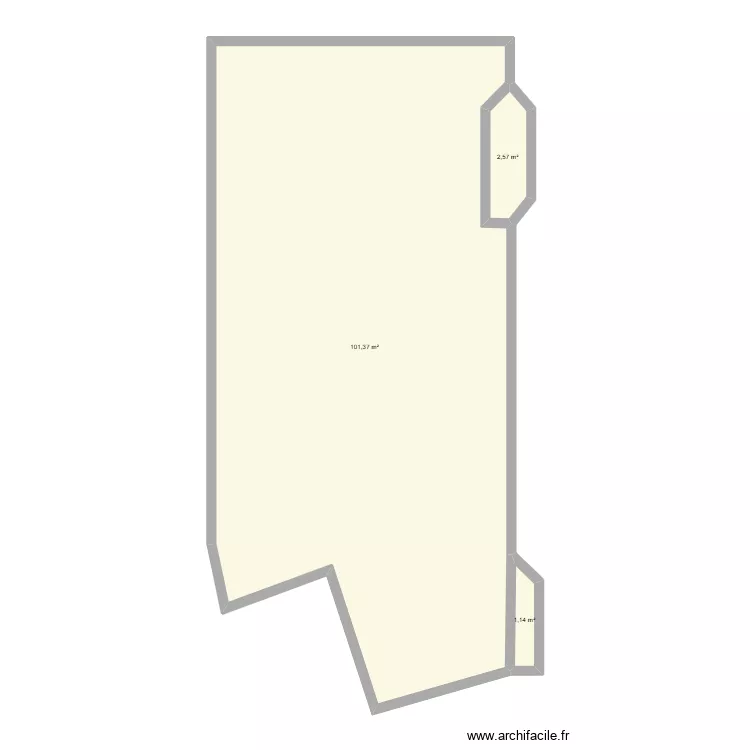 appartement 2. Plan de 11 et 103 m² appartement 2. Plan de 11 et 103 m²