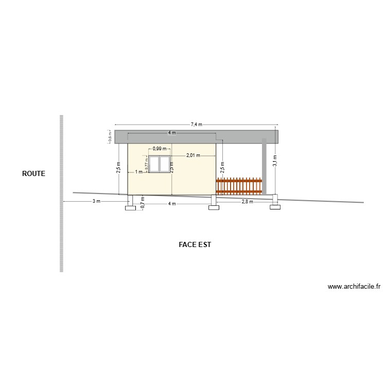 PCMI 5 FACE EST. Plan de 0 pièce et 0 m2