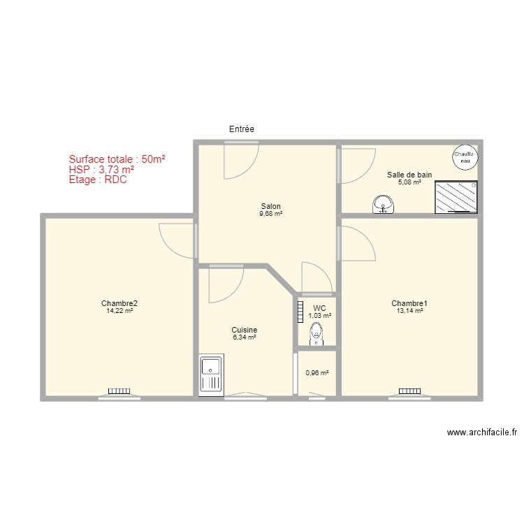 7 9 . Plan de 0 pièce et 0 m2