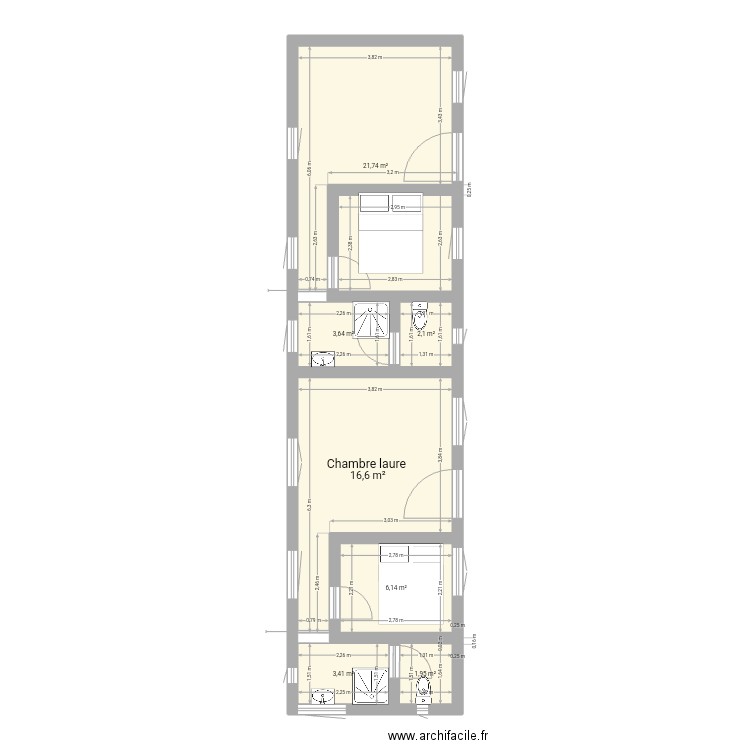 Aïcha . Plan de 0 pièce et 0 m2