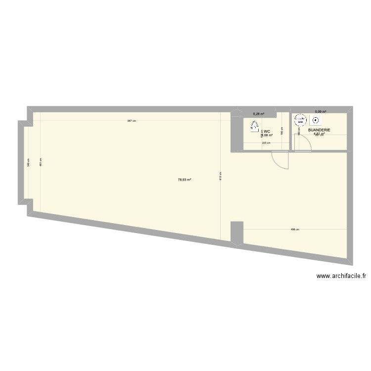 coiffeur saint nauphary 2. Plan de 0 pièce et 0 m2