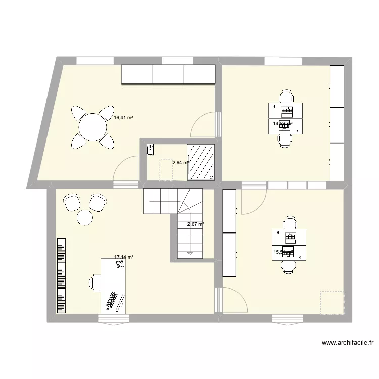 Abb&eacute; Alvitre RDC. Plan de 