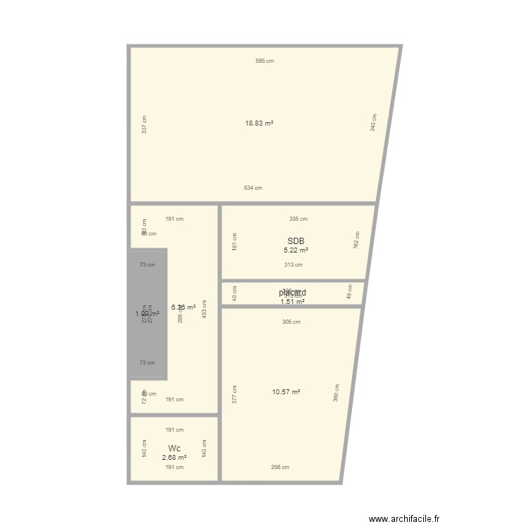 Martin etg 2. Plan de 0 pièce et 0 m2