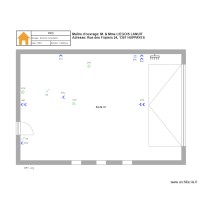 Garage - Schéma implantation