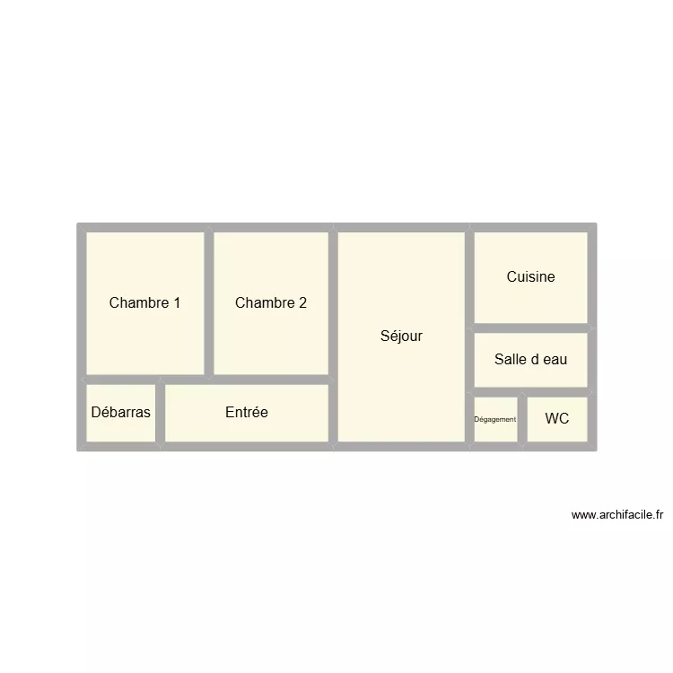 2603 MICHEL. Plan de 9 pièces et 15 m² 2603 MICHEL. Plan de 9 pièces et 15 m²