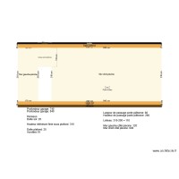 Plan côté piscine Projet Garage MG 21-03-2024