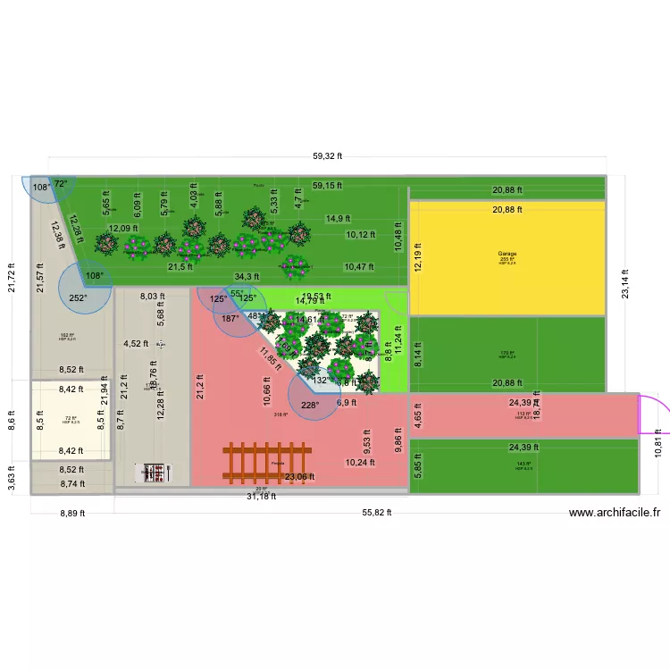 Backyard - 2026. Plan de 12 pièces et 192 m²
