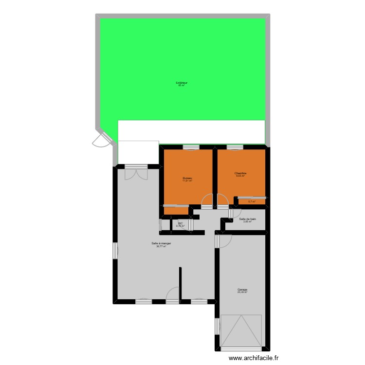 Beau Soleil. Plan de 0 pièce et 0 m2