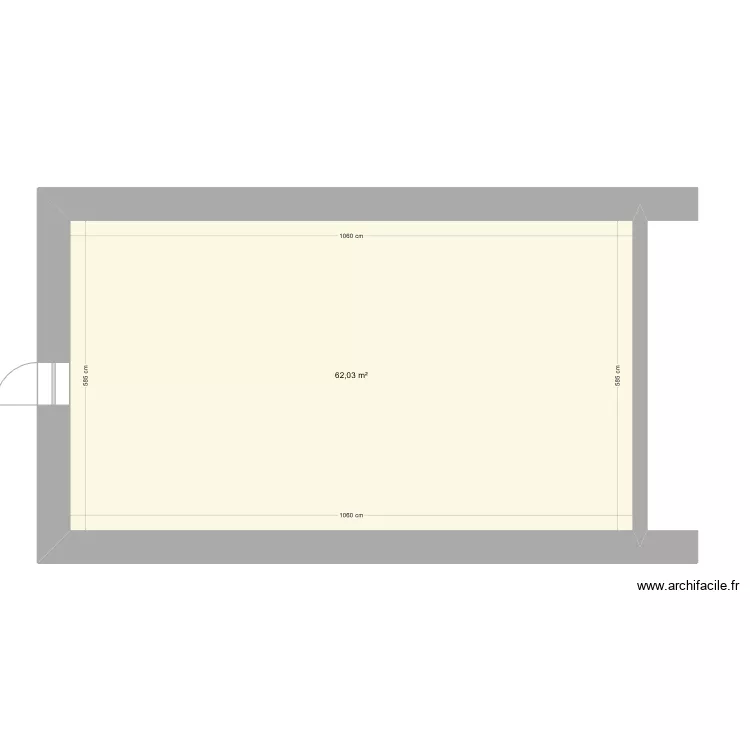 gite Emilie. Plan de 