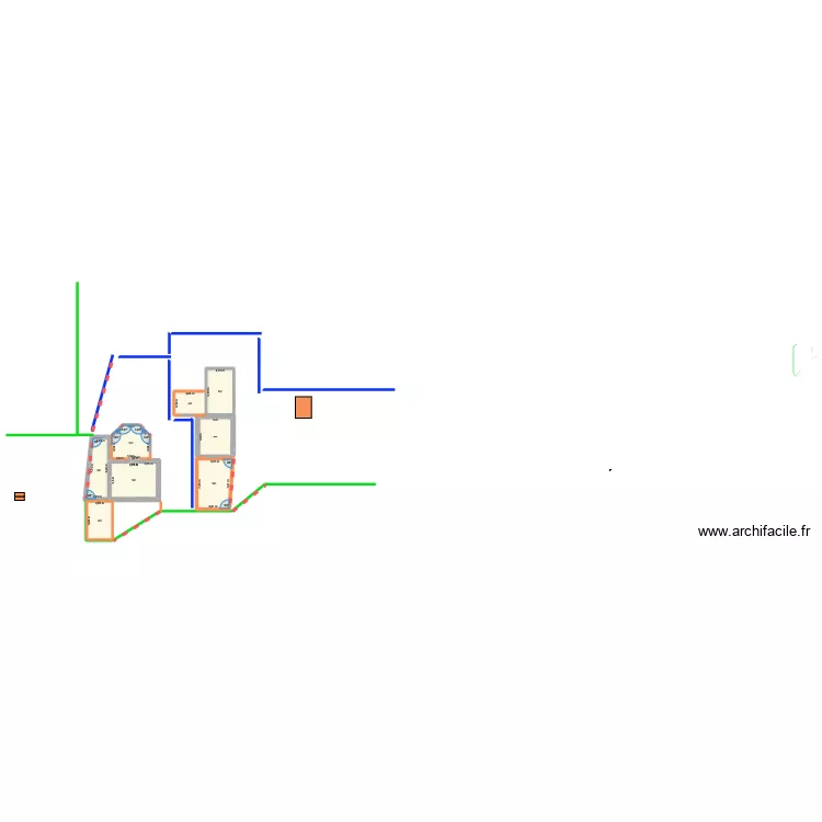 2 maisons COTES INTERRIEUR 05/26. Plan de 9 et 270 m² 2 maisons COTES INTERRIEUR 05/26. Plan de 9 et 270 m²
