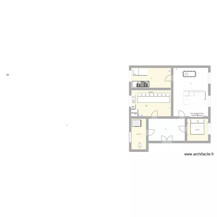 MAISON. Plan de 